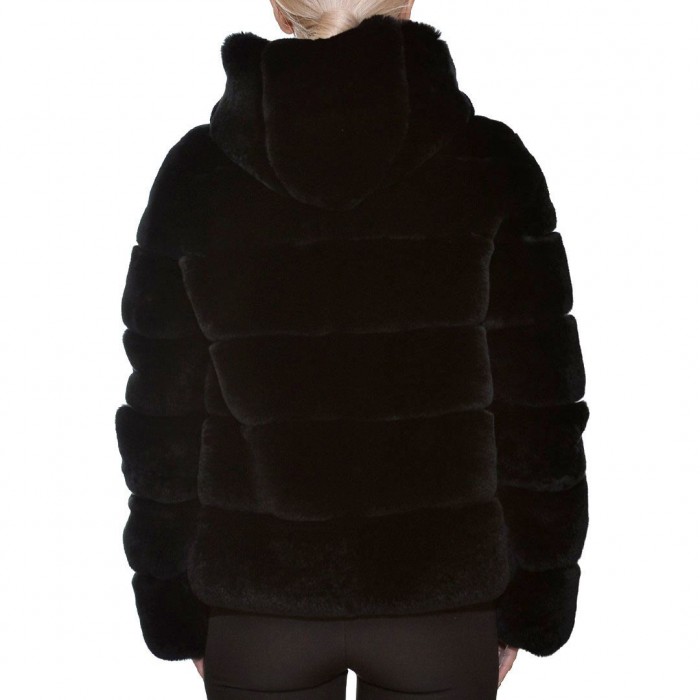 Fur Rex 60cm Black LEVINSKY (Petrovski) - Sioutis Leather