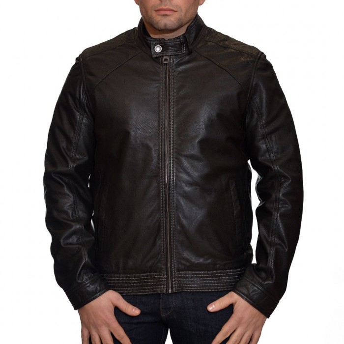 Lamb Black BUGATTI Leather Jacket (5810-585)