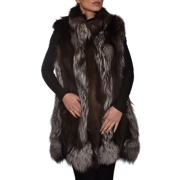 Fur Vest 78cm Azarde SIOUTIS (9037)