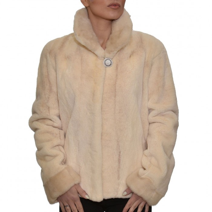 Mink Fur 64cm Ecru Suite (9054)