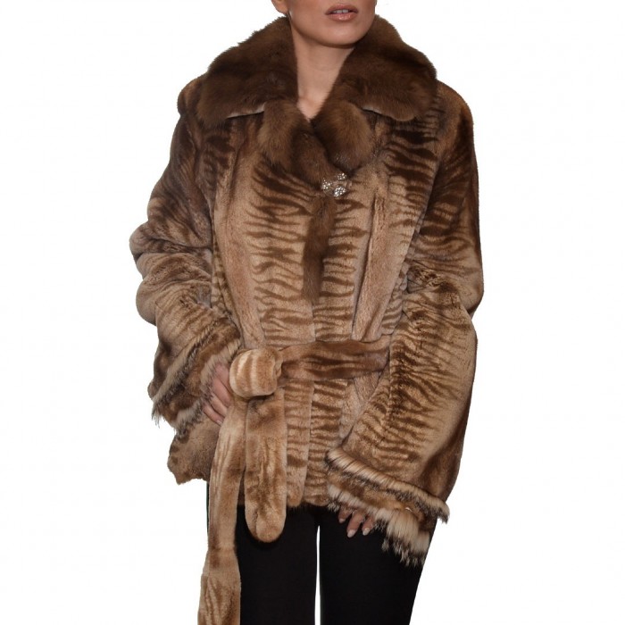 Mink Fur 67cm Coffee SUIT (2200)