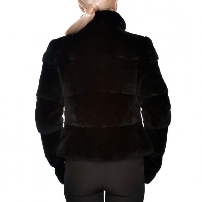 Fur Nutria 55cm Black TZIVELI (L31275) - Sioutis Leather