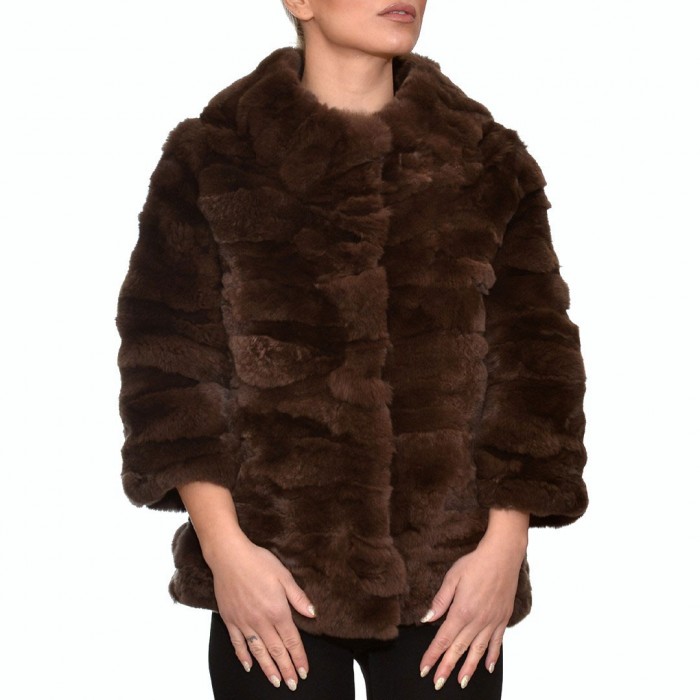 Fur 55cm Rex Retail Brown LEVINSKY (FM1053)