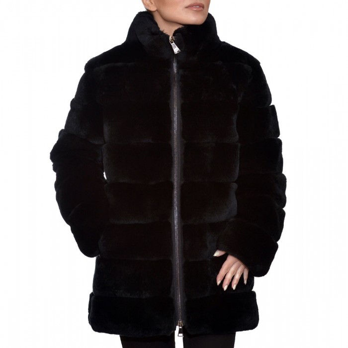 Fur 80cm Rex Black LEVINSKY (Varga)