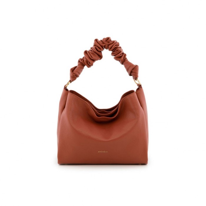 Arcadia Cannella Shoulder Leather Bag (4022)